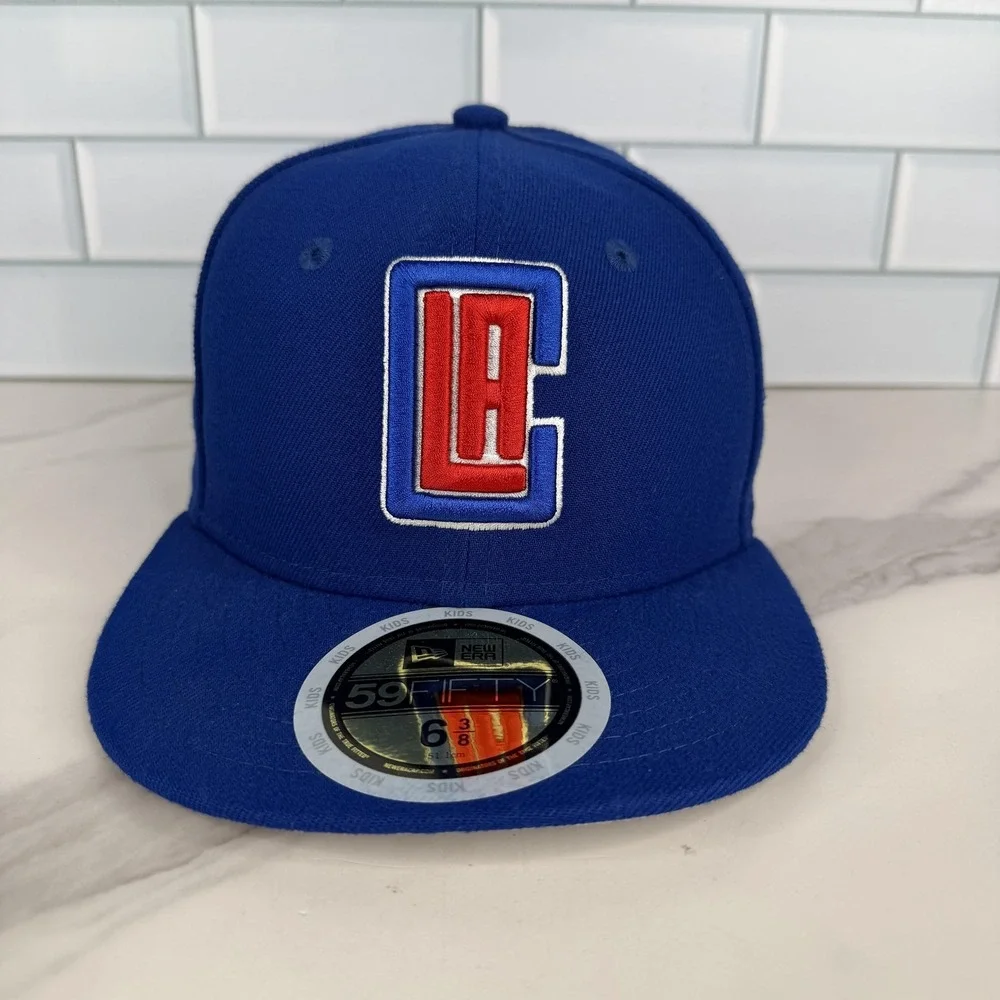 Los Angeles Clippers Hat Cap Fitted Youth 6 3/8 NBA Basketball 59FIFTY New Era